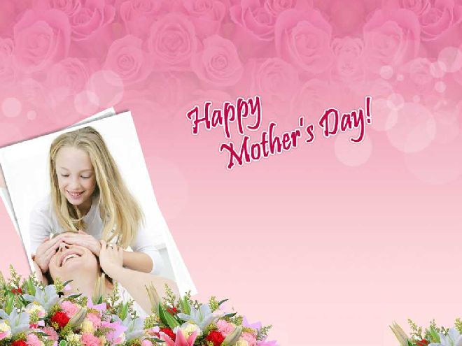 <b>Happy Mother's Day PPT template</b>