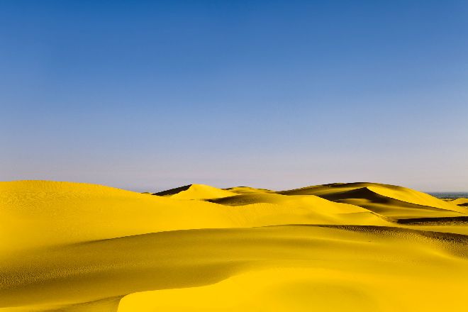 Desert scenery high definition PPT backgrounds