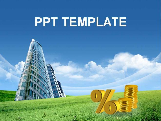<b>Real Estate Sales PPT Template</b>