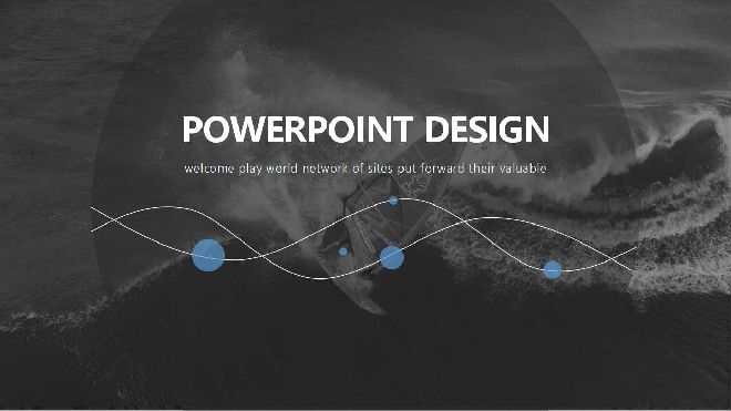 Black&White Dynamic PPT Template