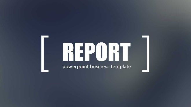 <b>Blue Business Theme PowerPoint Template</b>