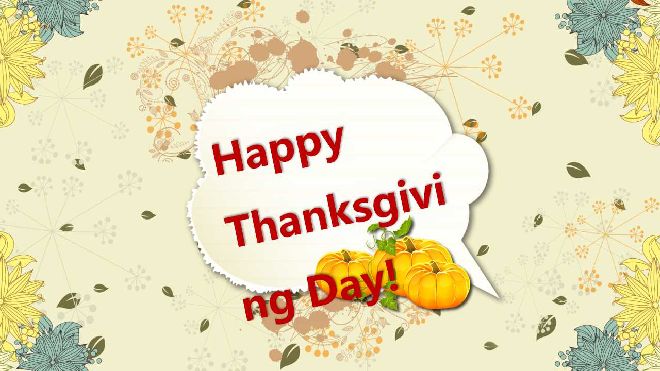 Happy Thanksgiving PowerPoint template