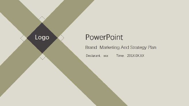 <b>Brand  Marketing And Strategy Plan PowerPoint</b>