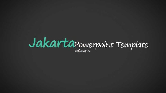 Internet Business PowerPoint Template（dark）