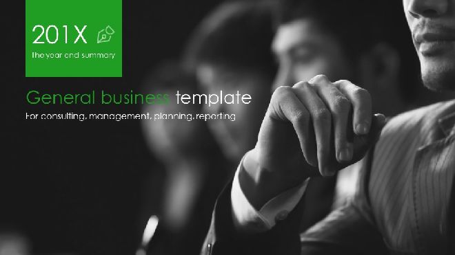 <b>The Best General business PowerPoint template</b>