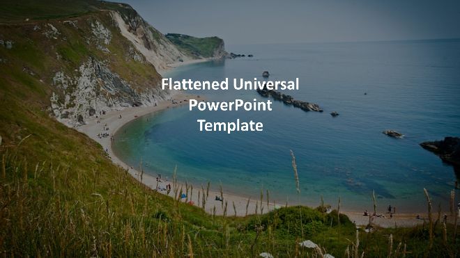 <b>Flattened Universal PowerPoint Template</b>