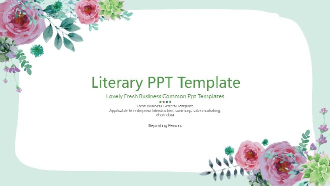 <b>Lovely fresh business common ppt templates</b>