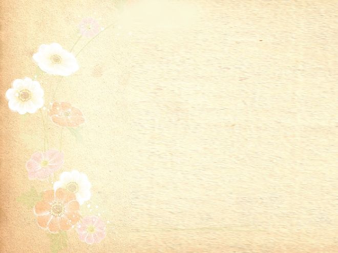Classical floral slide background pictures_Best PowerPoint templates