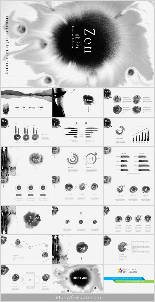 Zen Ink Chinese Style PowerPoint Templates_Google Slides theme With Regard To Presentation Zen Powerpoint Templates Zen Ink Chinese Style PowerPoint Templates_Google Slides theme With Regard To Presentation Zen Powerpoint Templates