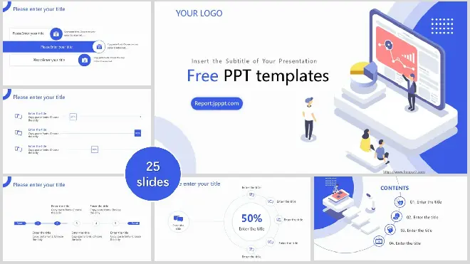 <b>Flat business universal PowerPoint Templates</b>