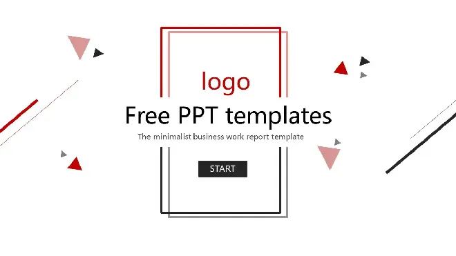 <b>Black Red Triangle PowerPoint Templates</b>