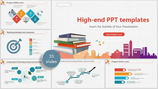 <b>Colorful simple education PowerPoint Templates</b>
