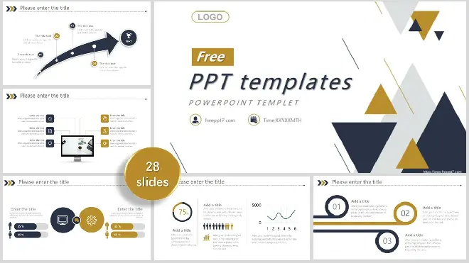 <b>Triangle Decoration PowerPoint Templates</b>