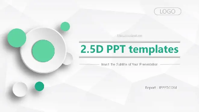 Green Micro Stereo PowerPoint Templates
