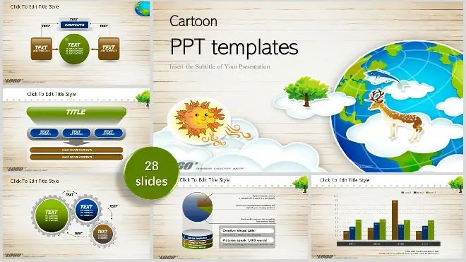 <b>Dynamic Cartoon PowerPoint Templates</b>