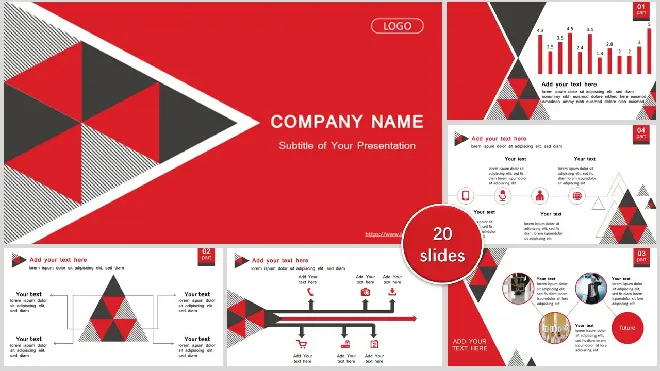 <b>Red Business PowerPoint Templates</b>