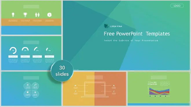 <b>iOS Simple Business PowerPoint Templates</b>