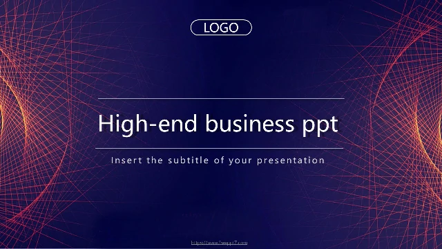 High-end business plan PowerPoint