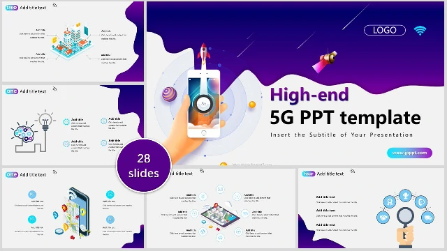 <b>5G Mobile Communication PowerPoint Templates</b>