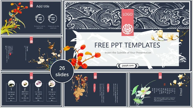 chinese powerpoint template