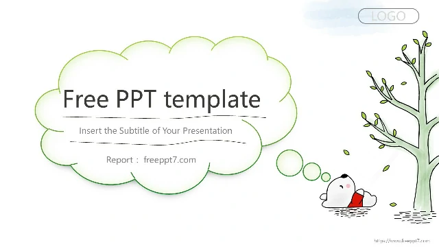 Cartoon Learning Theme PowerPoint