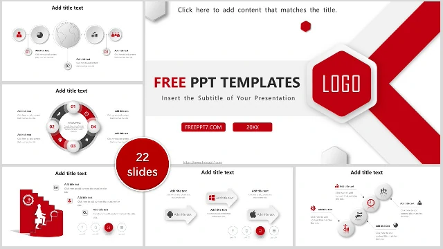 <b>Red 3D Business PowerPoint Templates</b>