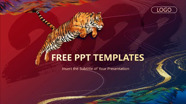 <b>Year of the Tiger Business PowerPoint Templates</b>