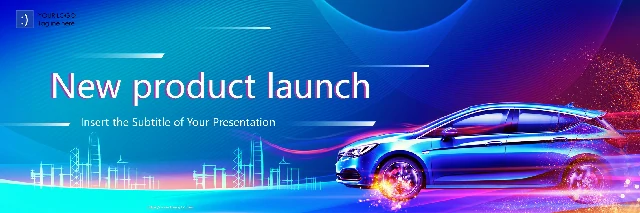 Cool Widescreen Car Theme PowerPoint Templates