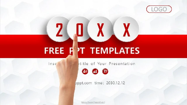 <b>Red Micro Stereo Style Business PowerPoint Templates</b>
