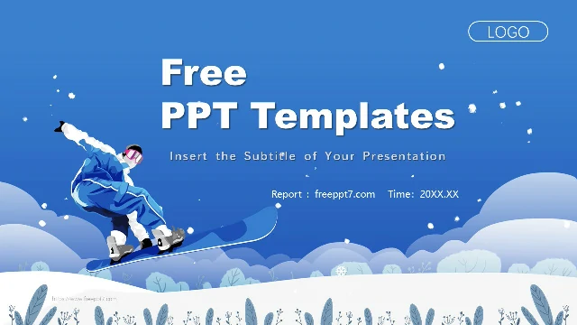 Winter Olympics Theme PowerPoint 