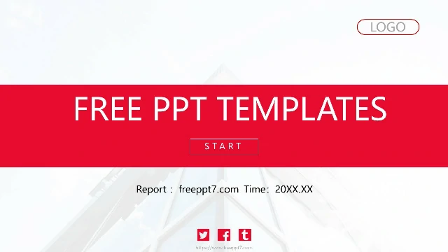 Free red powerpoint templates and Google slide themes