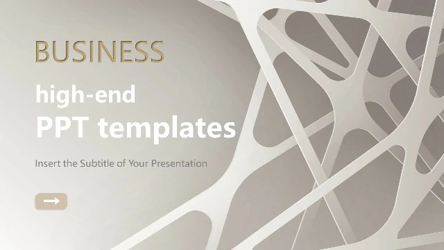 <b>High-end Corporate Business PowerPoint Templates</b>