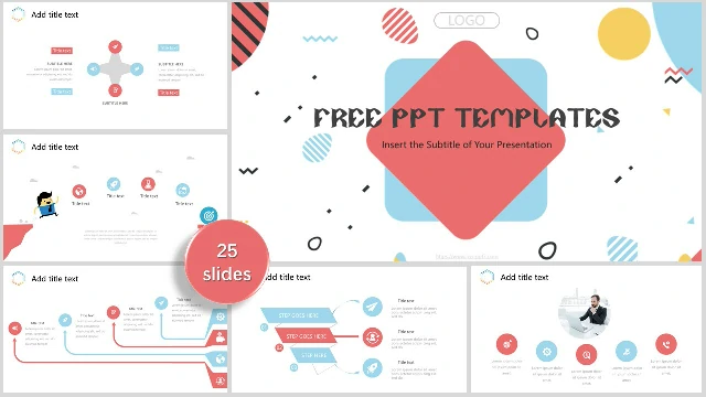 PowerPoint templates & google slides by color