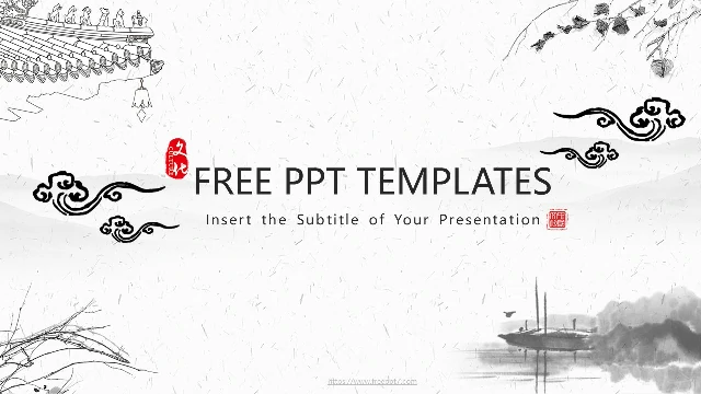 <b>Elegant Ink Style PowerPoint Templates</b>