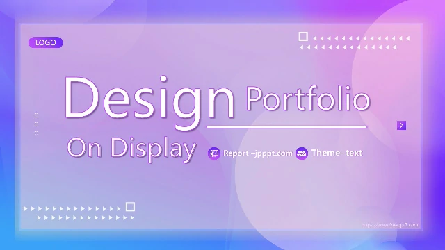 Beautiful Art Works Display PowerPoint Templates