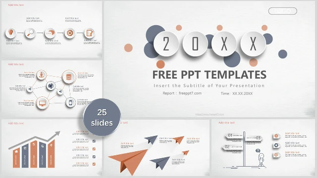 <b>Blue Orange Micro Stereo Business PowerPoint Templates</b>