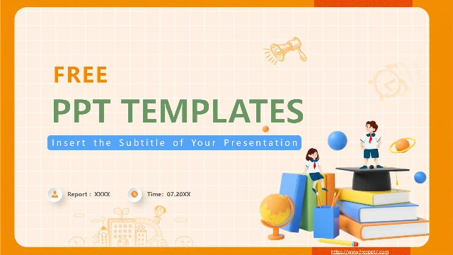 Orange Micro Stereo Style PowerPoint Templates