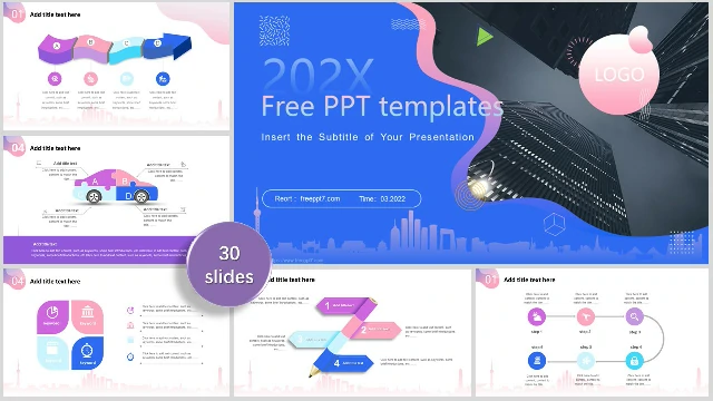 <b>Fluid Geometric Style Business PowerPoint Templates</b>