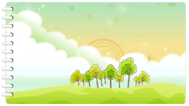 Cartoon style PowerPoint background images