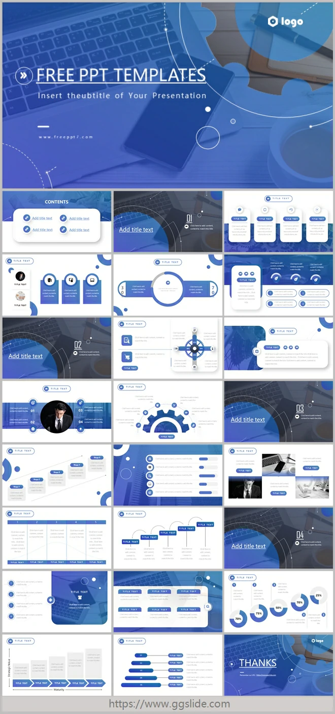 Modern Business Office PowerPoint Templates & Google Slides