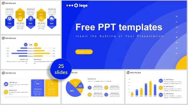 <b>Blue Simple Style Business PowerPoint Templates</b>