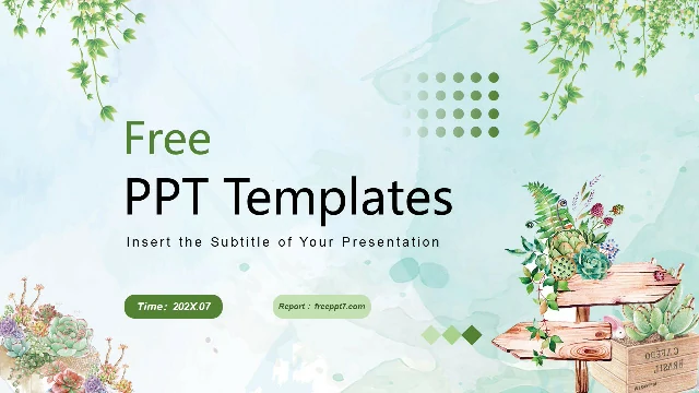 PowerPoint templates & google slides | Plant
