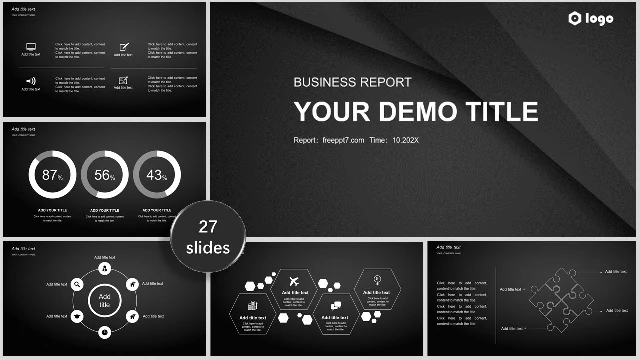 <b>Black Creative Business PowerPoint Templates</b>