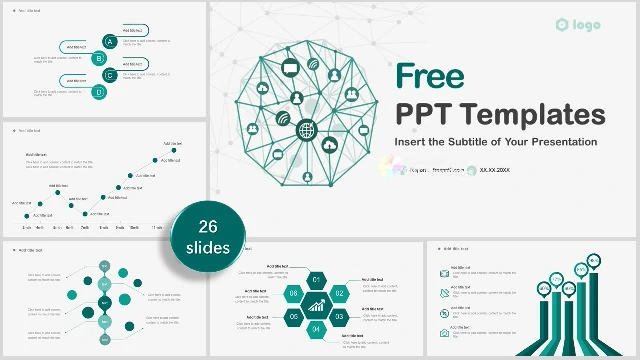 Internet Project Business PowerPoint Templates