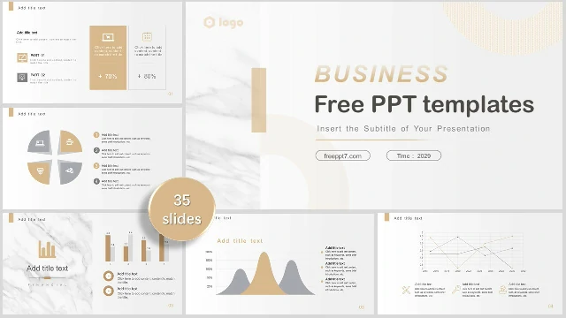 Free gray powerpoint templates and Google slide themes
