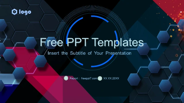 <b>Exquisite blockchain theme PowerPoint templates</b>