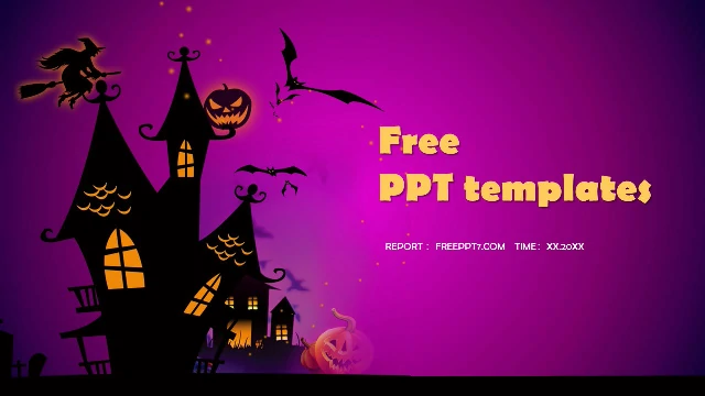 Exquisite Halloween Theme PowerPoint Templates