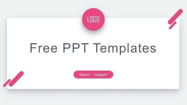 <b>Pink Card Style Business PowerPoint Templates</b>
