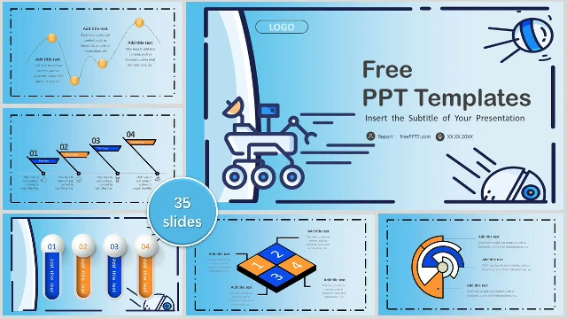 <b>Cartoon MBE Style SCI-Tech PowerPoint Templates</b>