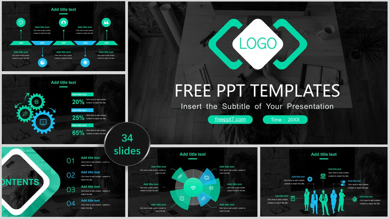 presentation background design black